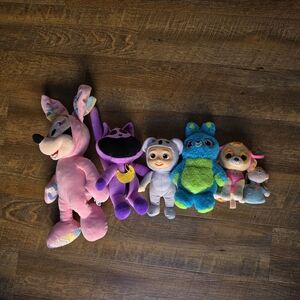 Plush Toys Lot Minnie Mouse Cocomelon Paw Patrol